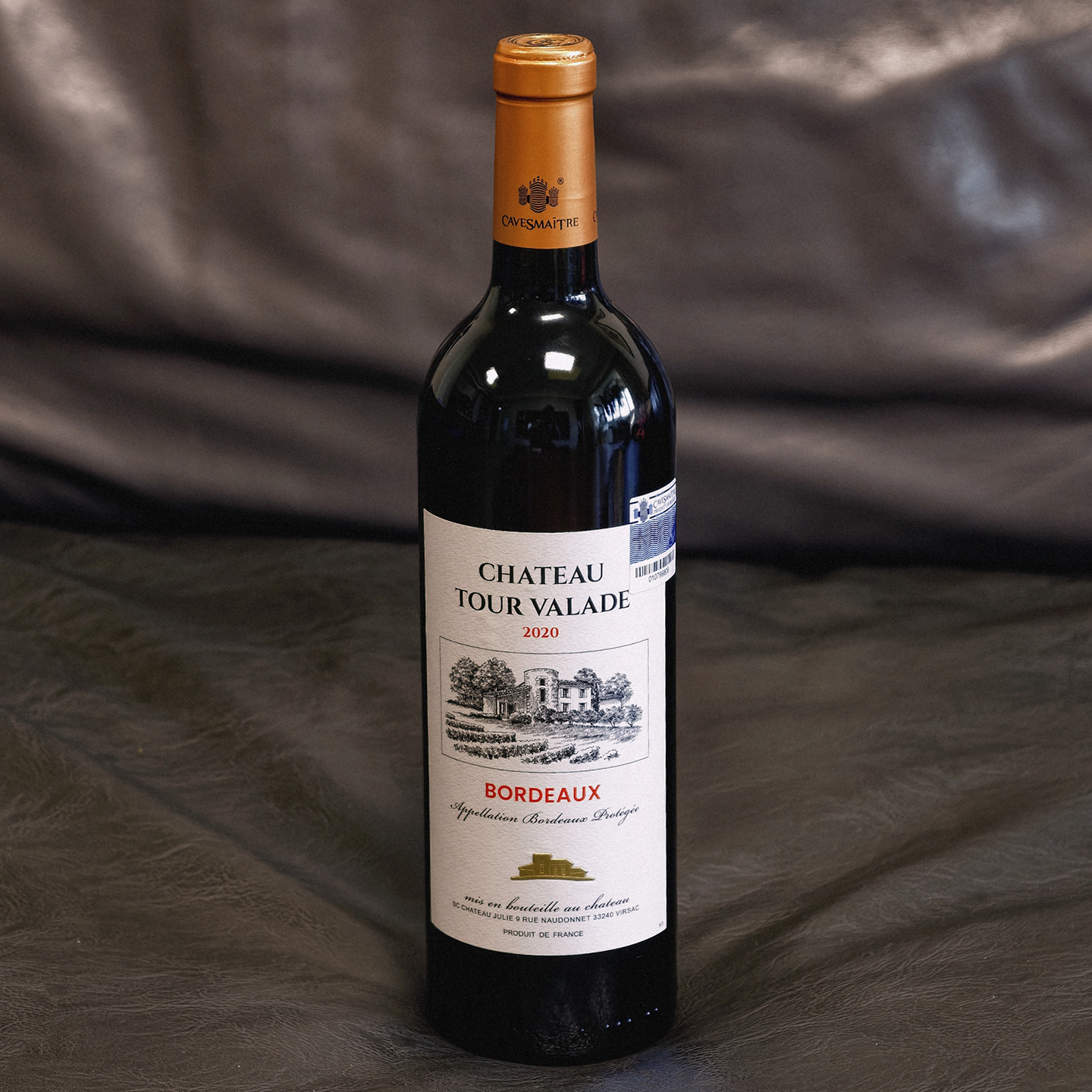 法国卡斯特红酒原瓶进口法定产区AOP级杜德酒庄波尔多干红葡萄酒