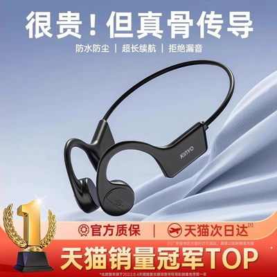 金运 i20骨传导蓝牙耳机2025新款跑步专用无线运动挂不入耳式补贴