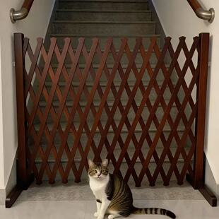 宠物围栏栅栏隔离门户外室内伸缩隔断拦猫拦狗栅栏挡板隔离网门栏