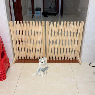 宠物围栏栅栏隔离门户外室内伸缩隔断拦猫拦狗栅栏挡板隔离免打孔