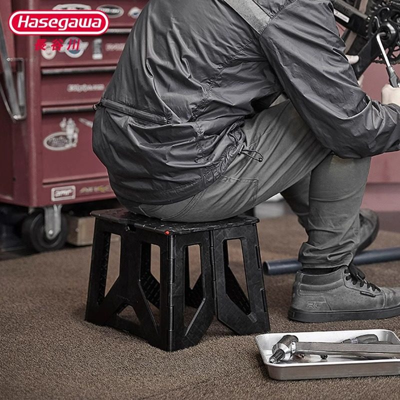 日本长谷川碳纤维折叠凳DESTA