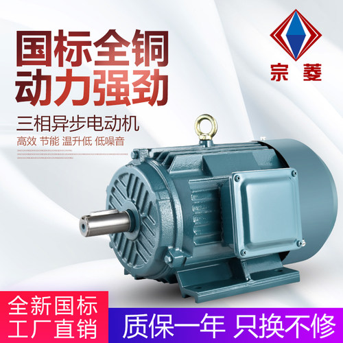 立式三相电机380V/4PYE3-132M-4 7.5KW/YE3-132S-4 5.5KW全铜芯