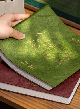 2026全年日程本计划表新款方形定制笔记本子工作日志日记本日历记事本自律打卡效率手册时间管理手账计划