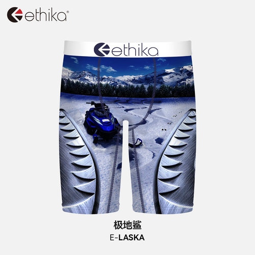ethika鲨鱼嘴印花男士内裤