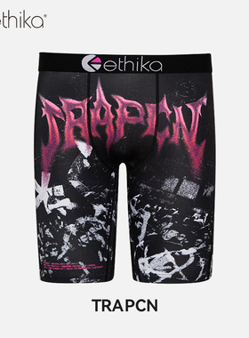 Ethika送男友【TrapCN】联名运动男士内裤透气速干运动保暖平角裤