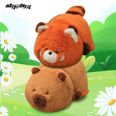 酷乐潮玩豚豚崽翻转小熊猫