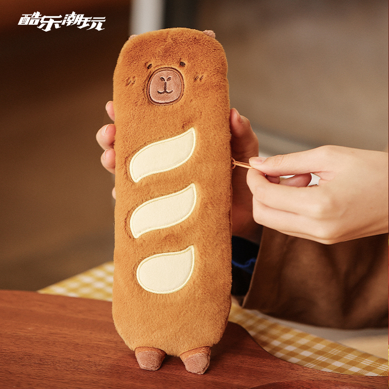 酷乐潮玩豚豚崽笔袋泡泡贴