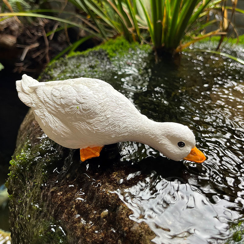 露台装饰庭院园林景观室外庭院微景观鸭动物科尔鸭饰品古鱼缸,家居饰品,户外/庭院摆件,淘宝优惠券,粉丝福利购,淘宝优惠卷