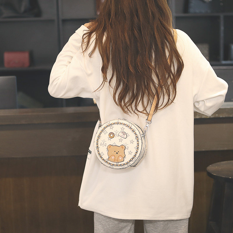 小圆包包女2022新款潮ins法式小众设计爆款高级质感时尚轻奢斜挎