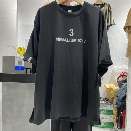 TY1980韩版宽松圆领短袖t恤新款