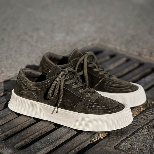 Тканевые трендовые туфли, обувь, зимние кроссовки, в корейском стиле, осенние, коллекция 2023