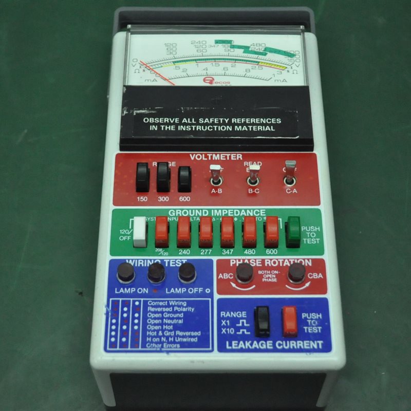 议价美国ECOS MODEL 1023 POW-R-MATE VOLTMETER原装进口￥