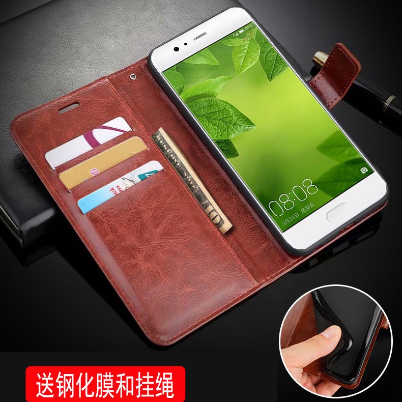 适用 华为VTR一AL00手机壳皮夹p10外壳5.1寸保护套vtral00翻盖PIO钱包款q10新款十防摔p1o潮piovtr-aloo插卡