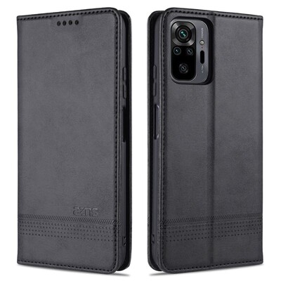 适用 红米NOTE10PRO印度版手机壳翻盖小米M2101K6P外壳6.67英寸REDMI Note10Pro  India保护套皮夹潮女磁扣全