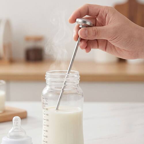 不锈钢速读机械指针式奶泡水温