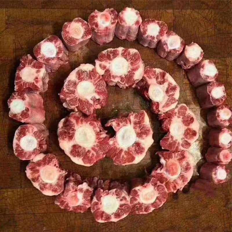 牛尾骨宝宝新鲜牛尾巴整根切割生鲜牛骨头牛肉原切冷冻1000g包邮