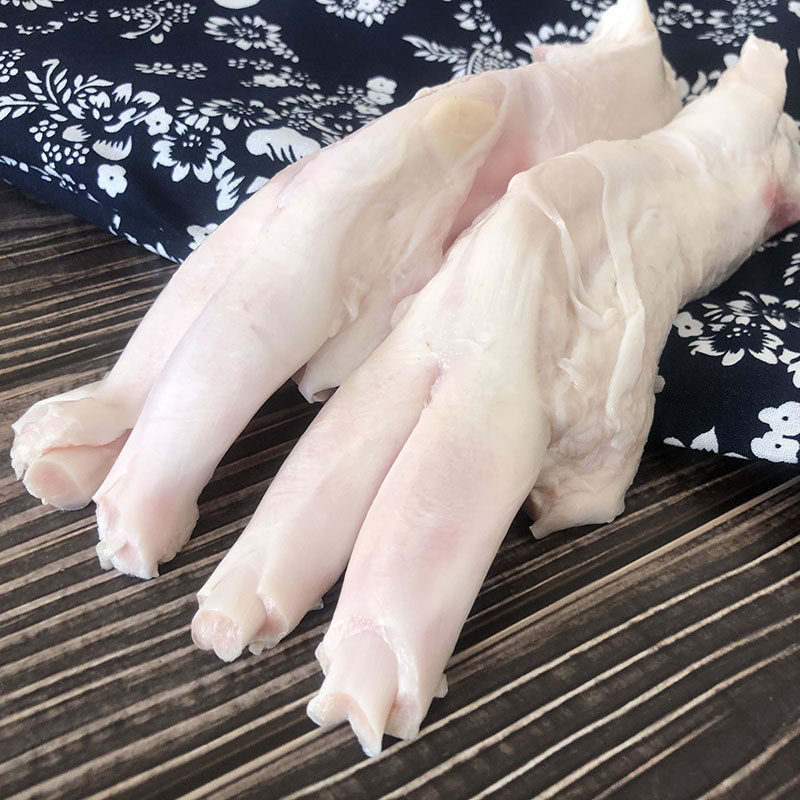贝航新鲜牛蹄筋4斤冷冻生鲜牛肉牛大筋足筋牛筋2000g炖卤煲汤食材