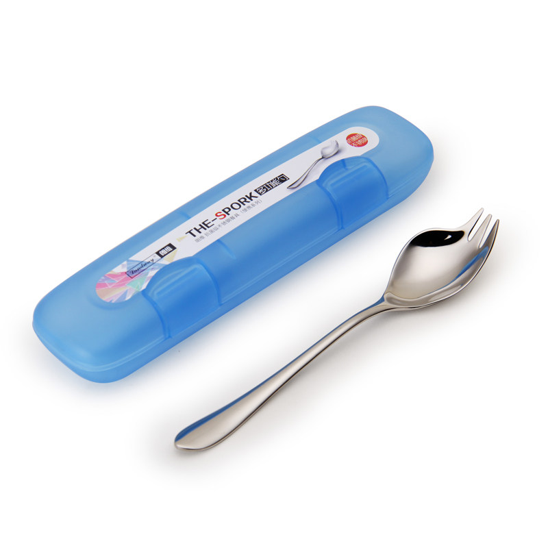 朗维便携餐具304不锈钢多功能叉子勺筷子便携儿童中学校外带旅行,餐饮具,叉/勺/筷套装,淘宝优惠券,粉丝福利购,淘宝优惠卷