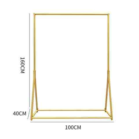 服装店展示架落地式网红女装童装店铺挂衣杆专用卖衣服货架子装饰
