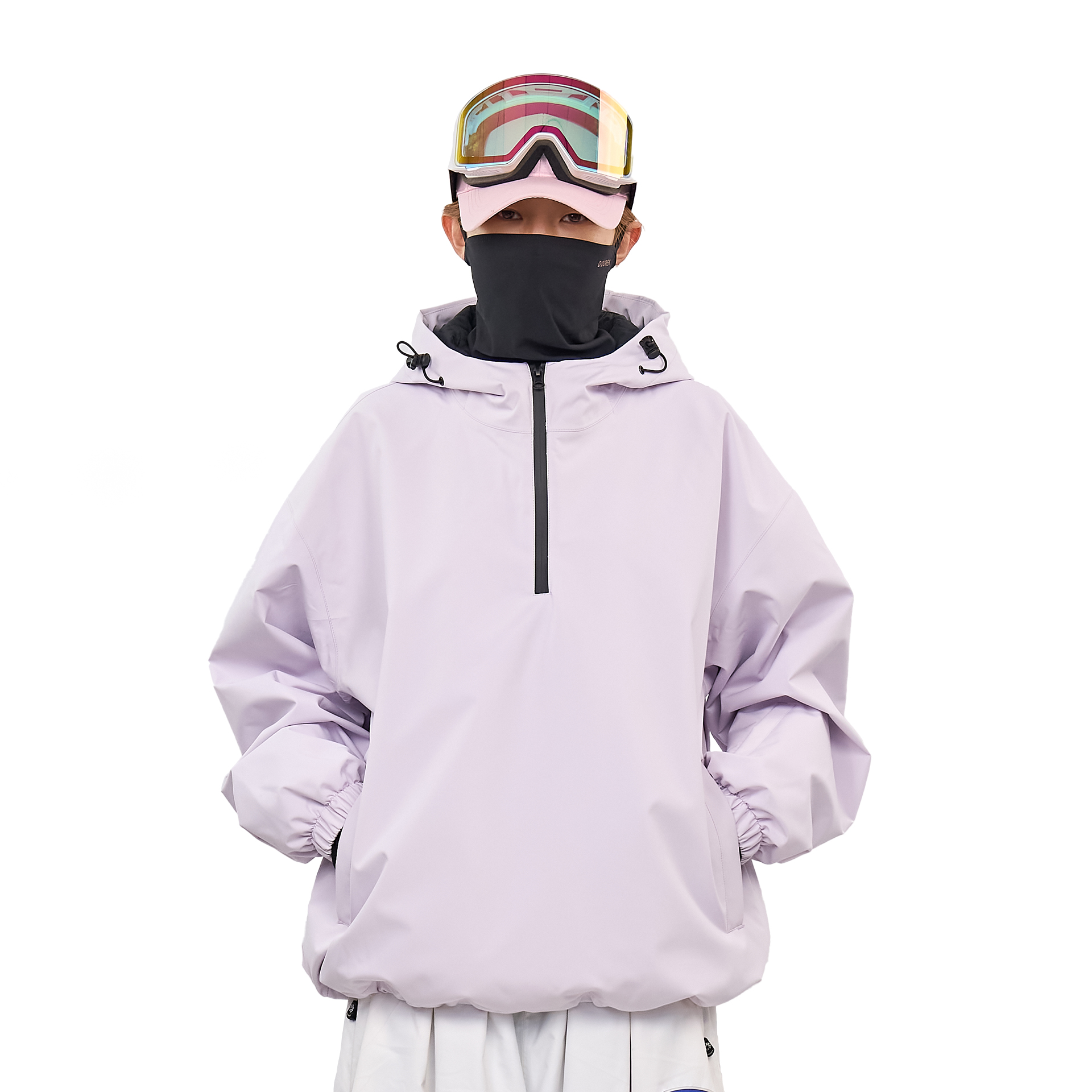 DOOREK新款兔耳滑雪服男女通用