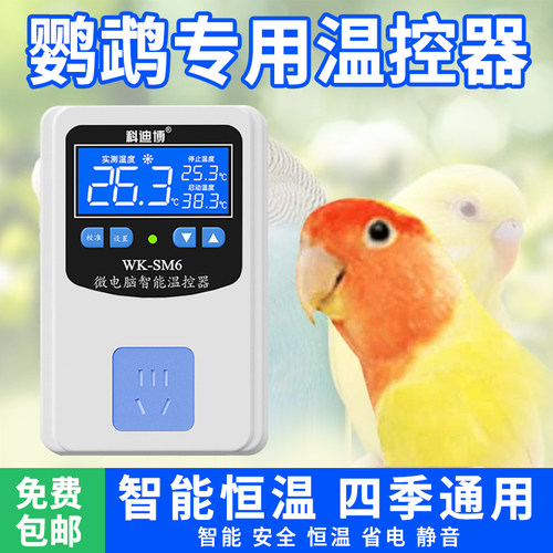科迪博鹦鹉专用温控器高精准控温