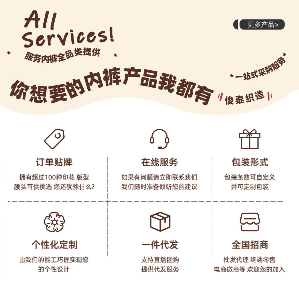 女童内裤纯棉不夹屁屁四