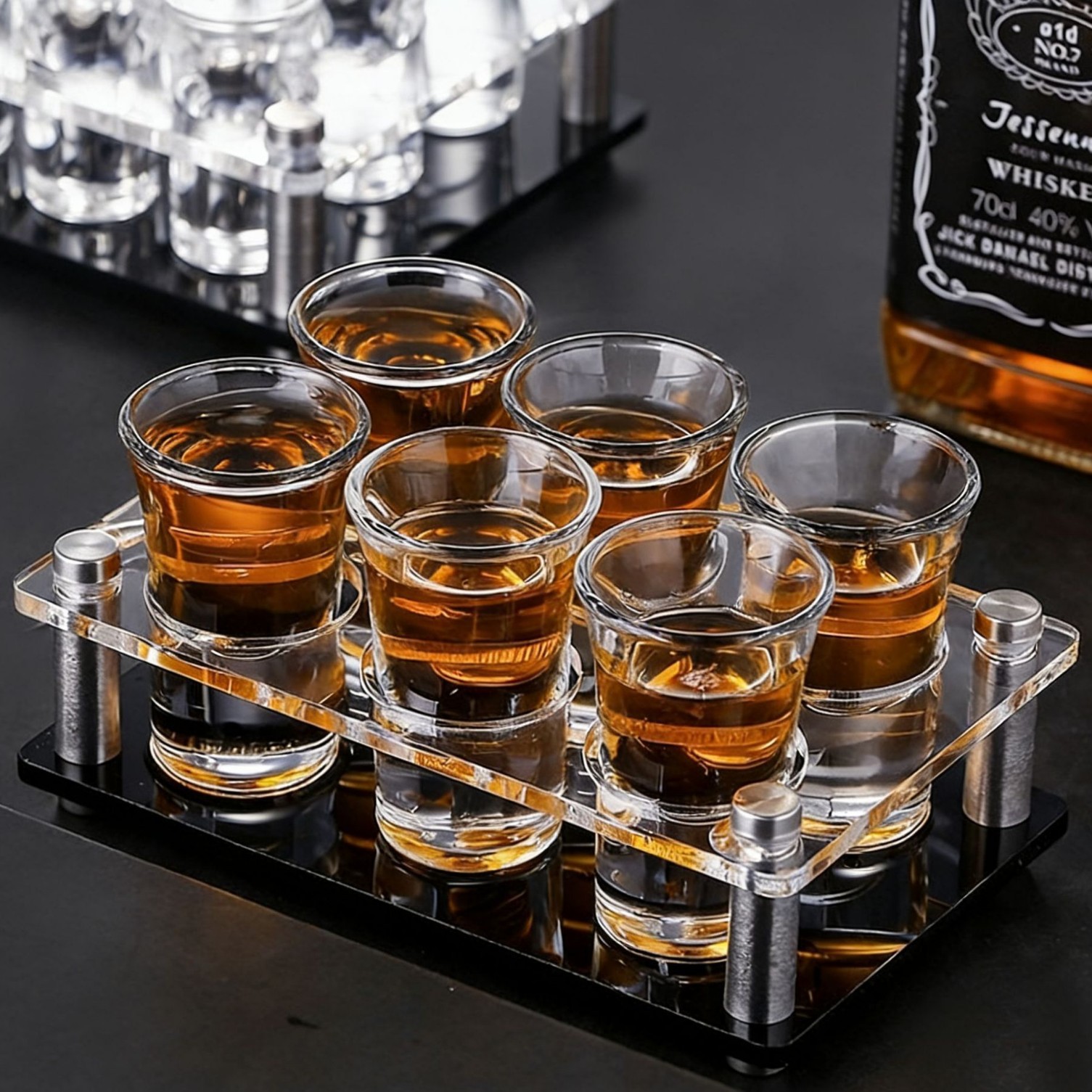 亚克力啤酒杯架酒吧KTV子