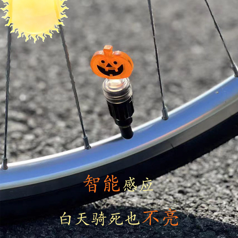 山地自行车气嘴灯轮胎南