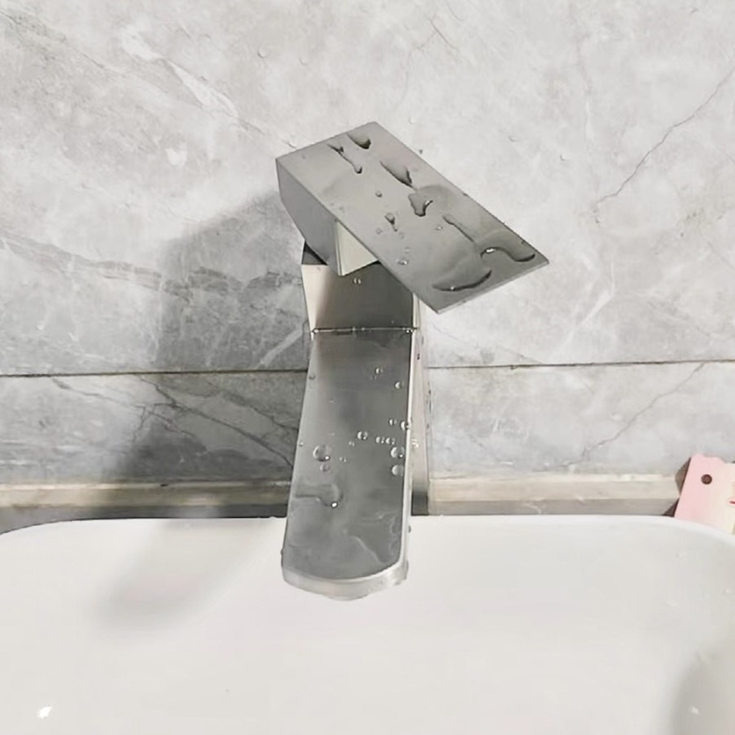 304不锈钢面盆方形全铜卫生间台上盆洗脸盆水龙头浴室柜拉丝龙头,家装主材,面盆龙头,淘宝优惠券,粉丝福利购,淘宝优惠卷