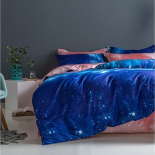 Bedding Set Soft Bedspreads Bed Home Duvet Cover Pillowcase