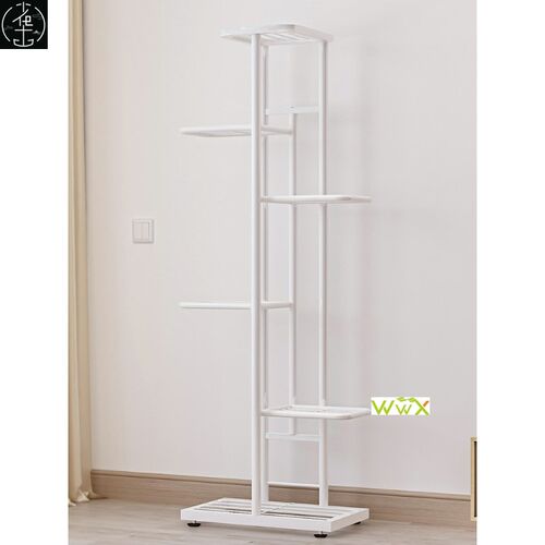 Balcony Hanging Flower Stand Iron Rack Plant Stand Metal