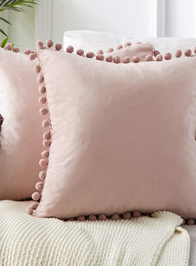 Soft Velvet Cushion Cover Decorative Pillows Throw waist