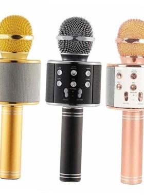 Wireless Bluetooth Karaoke Microphone  Mini Portable Speaker