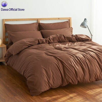 WASHED COTTON DUVET COVER BED SHEETS SET BED SHEET BEDDINGS