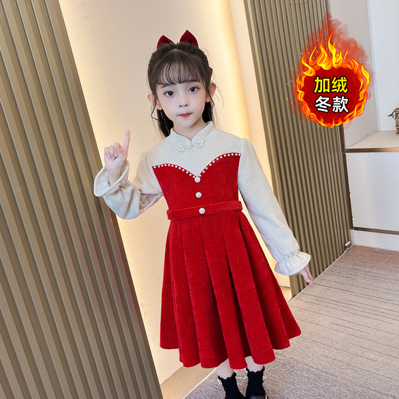 女童连衣裙春秋儿童气质高级公主