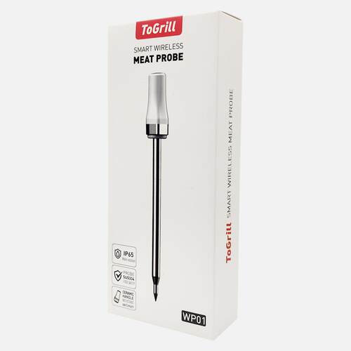 现货智能无线蓝牙肉探针美式烧烤测温仪食品温度计户外庭院厨房