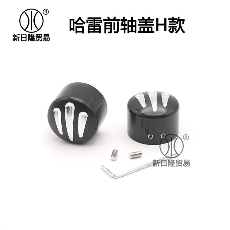 摩托车 Harley XL883 XL1200 X48 C前轮轴盖前轴装饰盖