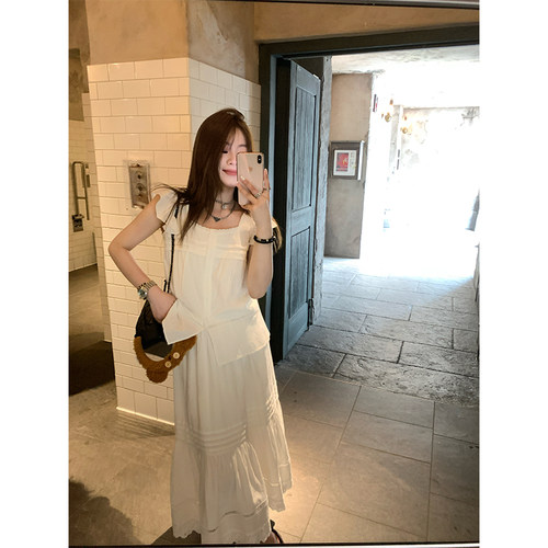 CHANGINGREAL小飞袖半身裙套装