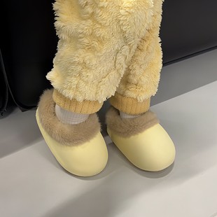 儿童棉拖鞋男童女童包跟家居室内可外穿防滑防水保暖2025新款童鞋