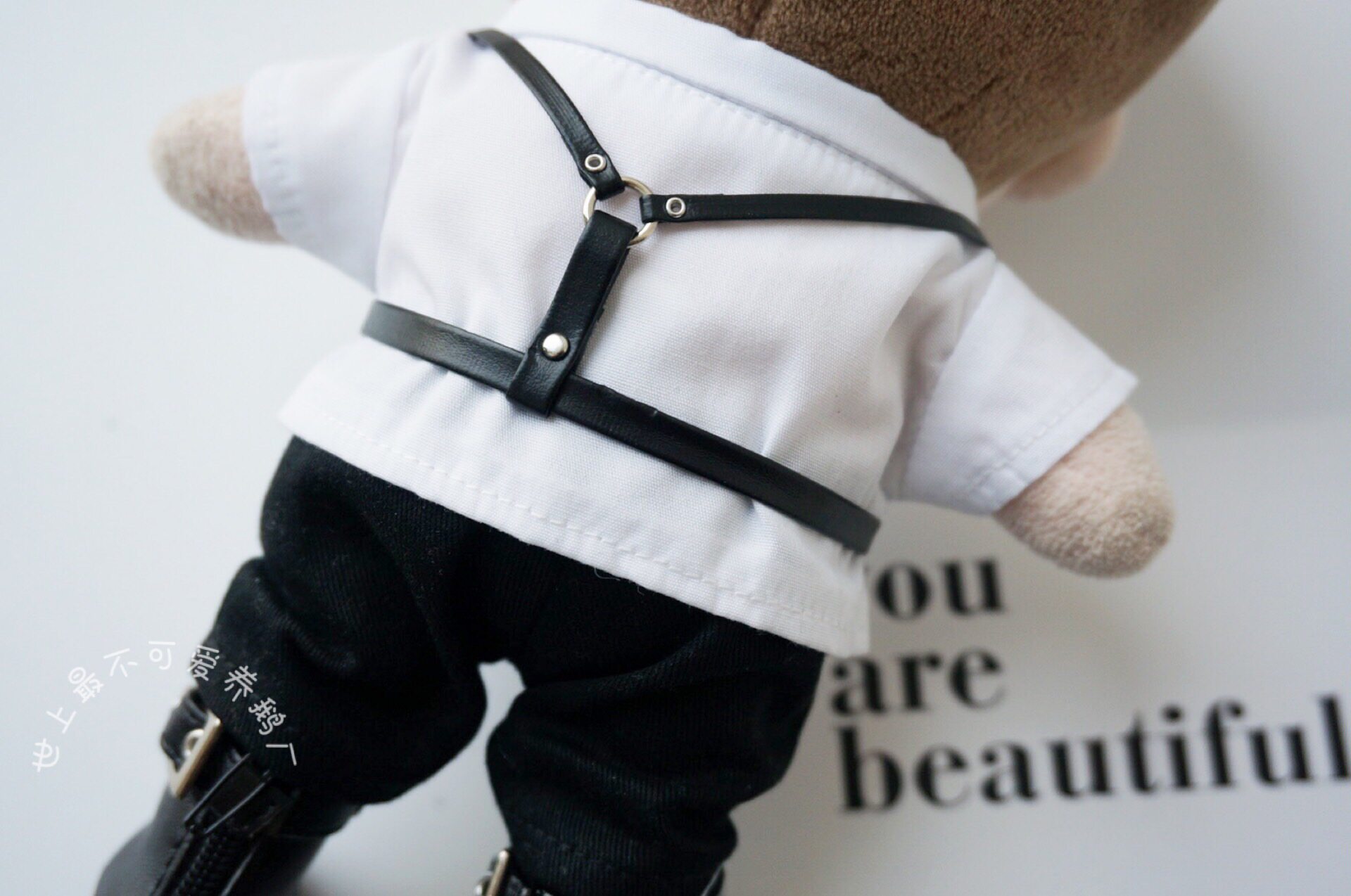 20cm娃衣姜丹尼尔同款字母白衬衫腰带背带可单买|ruв категории плесень играть/Аниме/вокруг/cos/настольные игры, руки/яйцо/кукла/BJD/солдат, Bjd Dolls - от Buy2taobao.com для оказания профессиональной услуги покупки агента Taobao