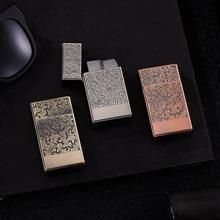 博达BD411-1致远富贵花精雕金属直冲打火机防风充气礼品火机