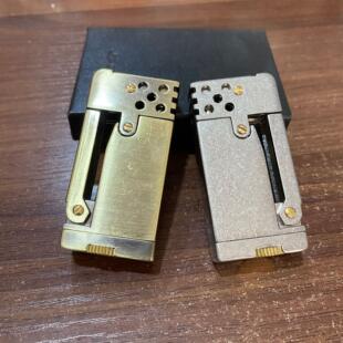 696煤油打火机机型侧压点火 老式复古怀旧创意男士礼品火机