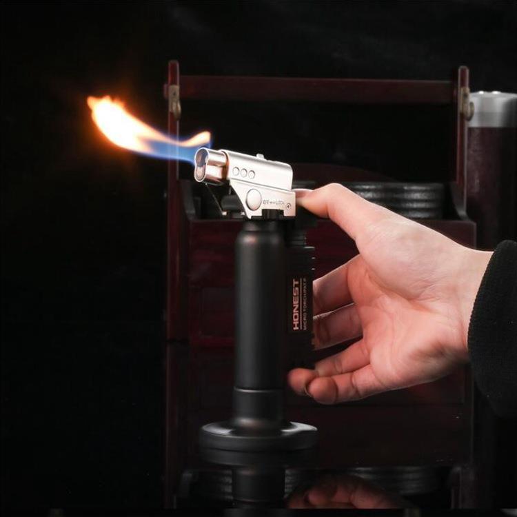 BC500喷枪焊枪明火直冲双火切换打火机烧烤生火喷枪厂家