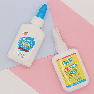 白乳胶 学生幼儿园粘干花做卡片书签相框木工模型DIY手工速干胶水