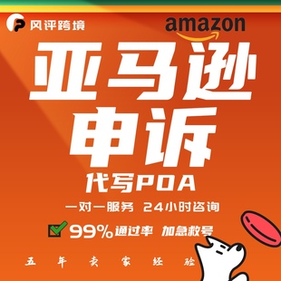 亚马逊申诉模板 代写POA行动计划书 版权侵权 关联 真实性投诉