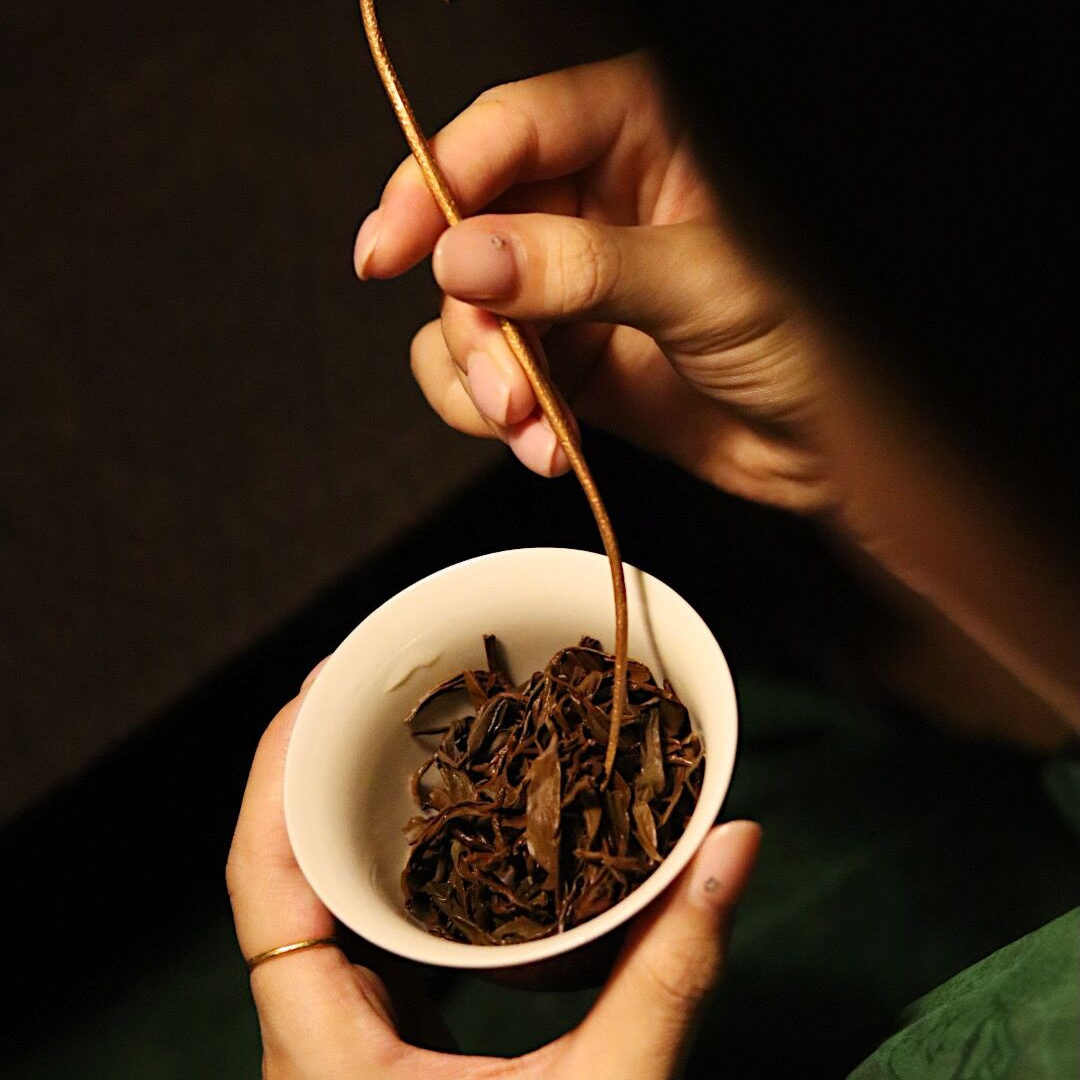 木兮堂手工锻打荷叶茶拨茶针