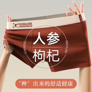内裤 平角透气内裤 男士 7A四角裤 纯棉 男纯棉抗菌裆中腰无痕男士