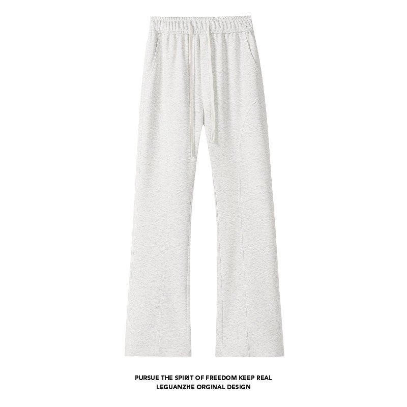 NICE LOOSE潮流新品青少年个性大码宽松休闲裤子华棉拼接微喇长裤,男装,休闲裤,淘宝优惠券,粉丝福利购,淘宝优惠卷