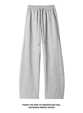 NICE LOOSE潮流新品青少年个性新款休闲裤子潮男美式华棉弯刀卫裤