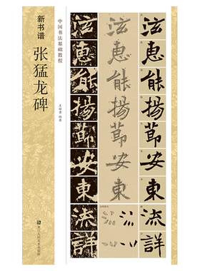 张猛龙碑新书谱中国书法基础教程